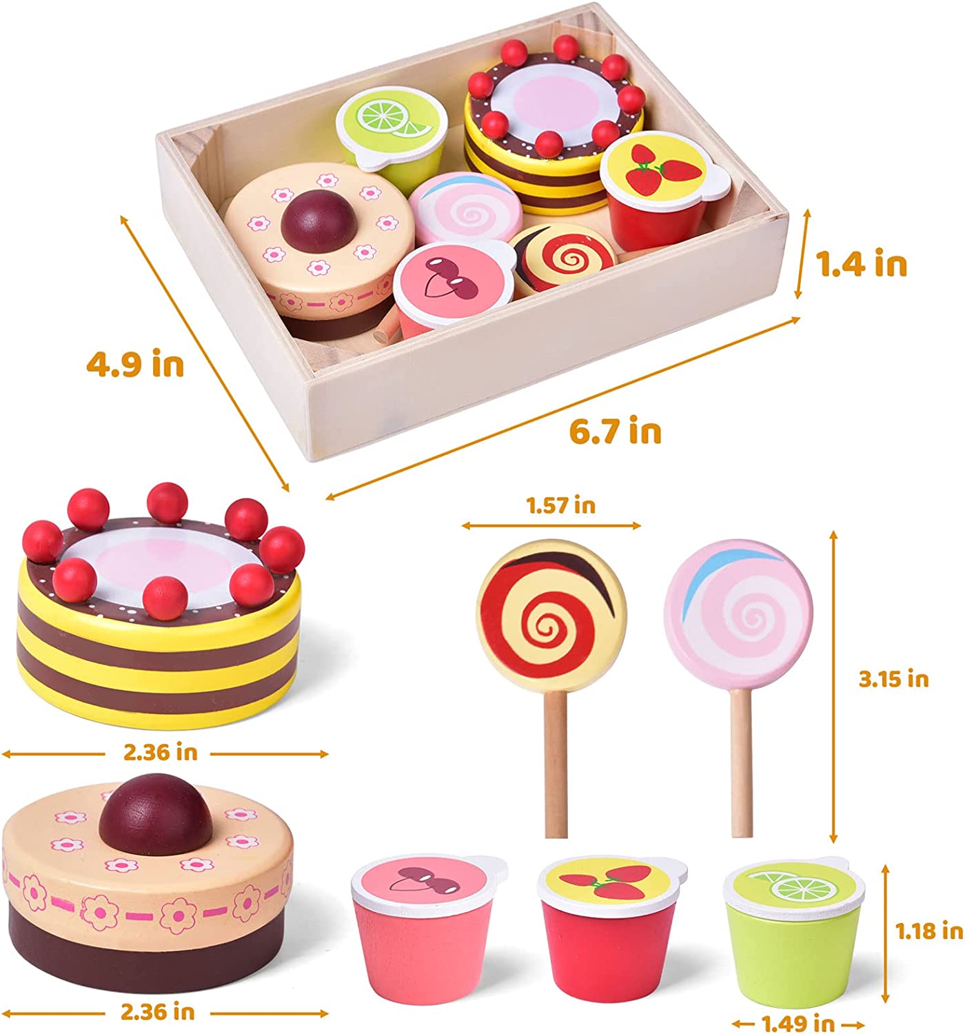 Candy box wood