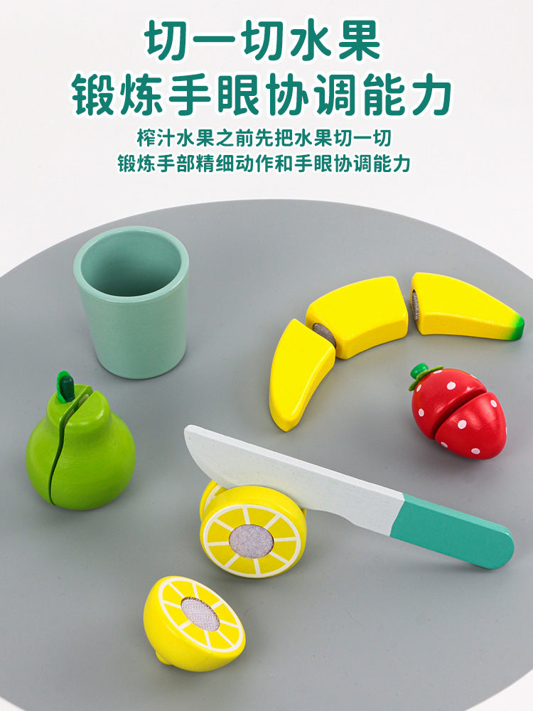 Fruit mixer wood