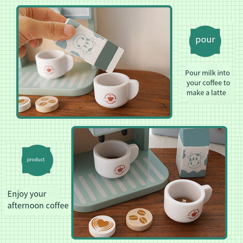 Wood coffee maker