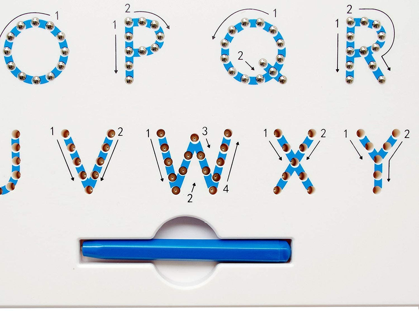 Magnetic balls Capital letters Writing board