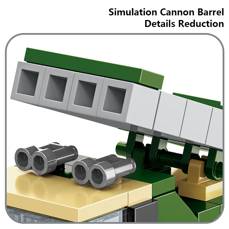 Lego 103+ pcs Anti-aircraft Missile Vehicle