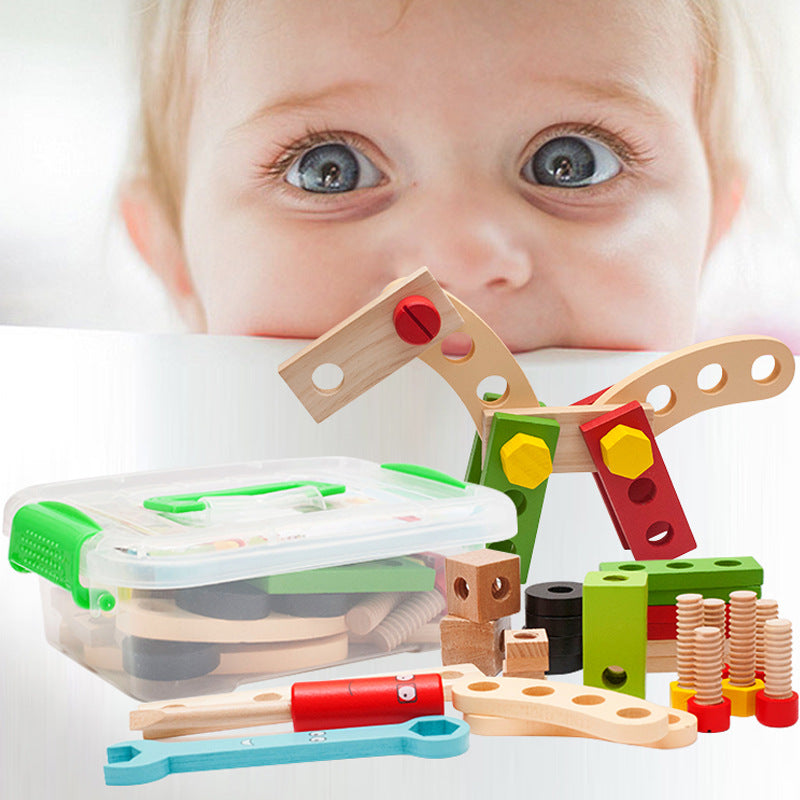 Little inventor wooden tool set