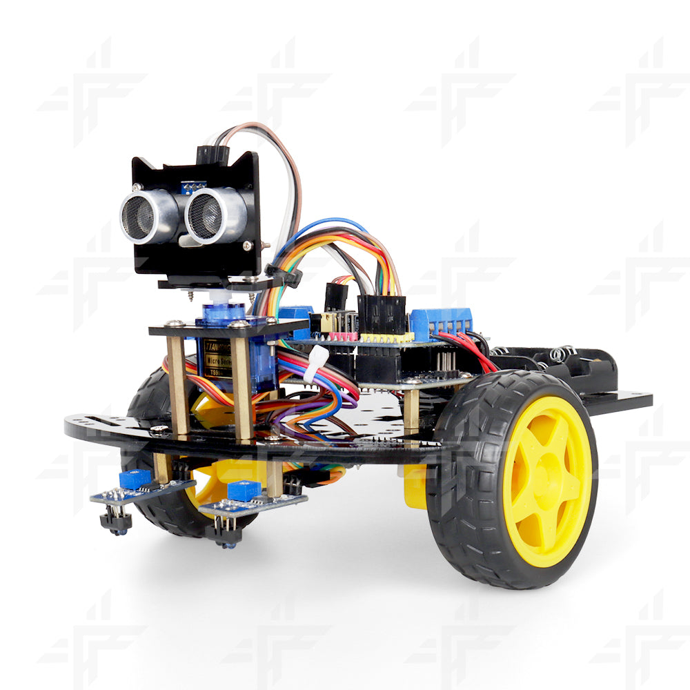 Arduino 2 WD Esp8266 Wifi Car Robotics Starter Kit
