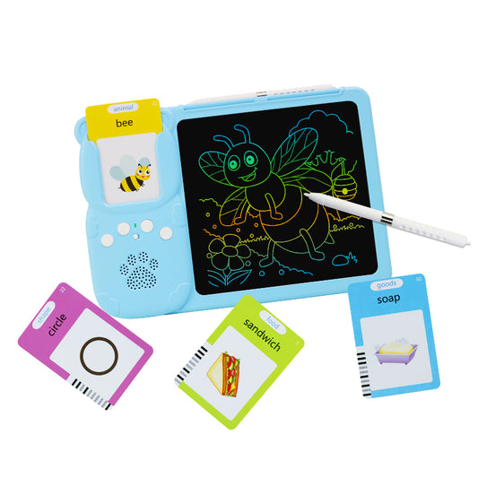 Magnetic Cards reader with LCD writing board