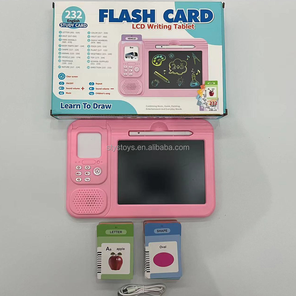 Magnetic Cards reader with LCD writing board