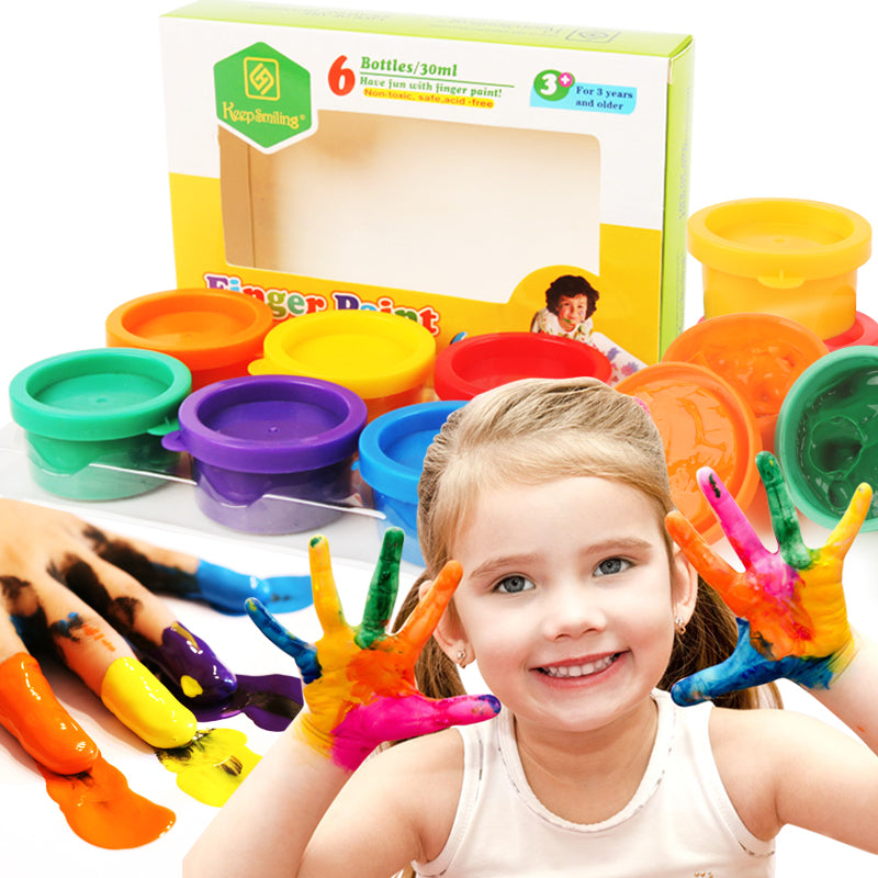 Finger paint ,6colors