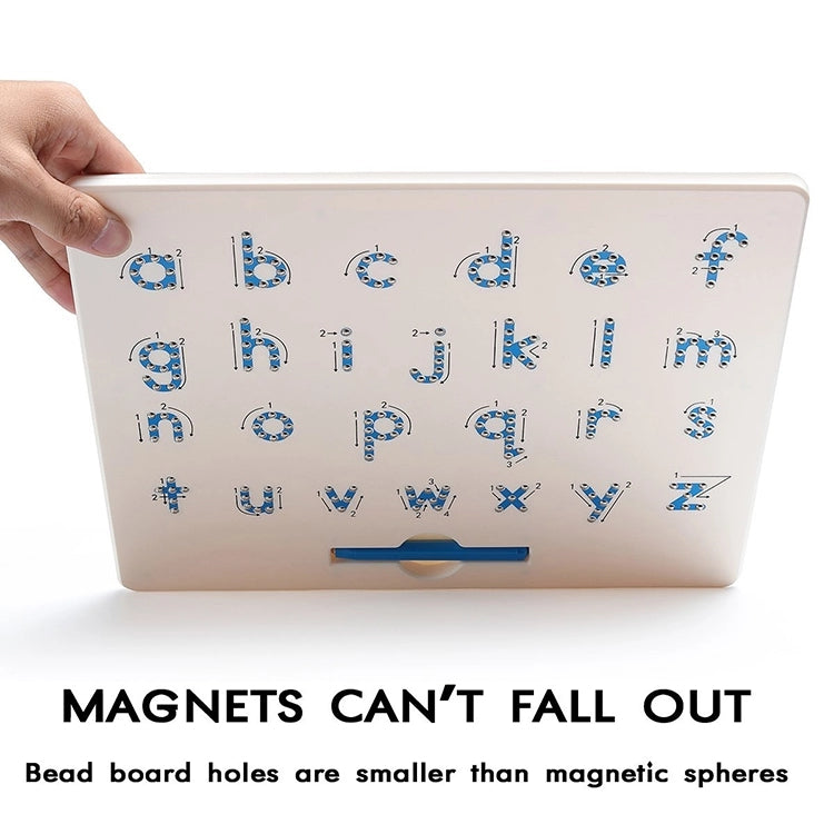 Magnetic balls lower case Writing board
