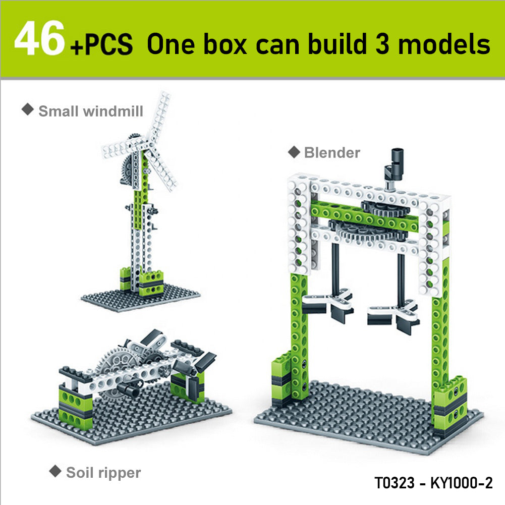 INVENTOR Mechanical kit 3 in one Stemedu  Building Blocks  KY1000-2