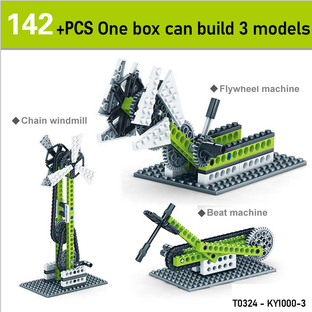 INVENTOR Mechanical kit 3 in one Stemedu  Building Blocks  KY1000-3