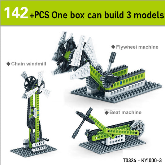 INVENTOR Mechanical kit 3 in one Stemedu  Building Blocks  KY1000-3