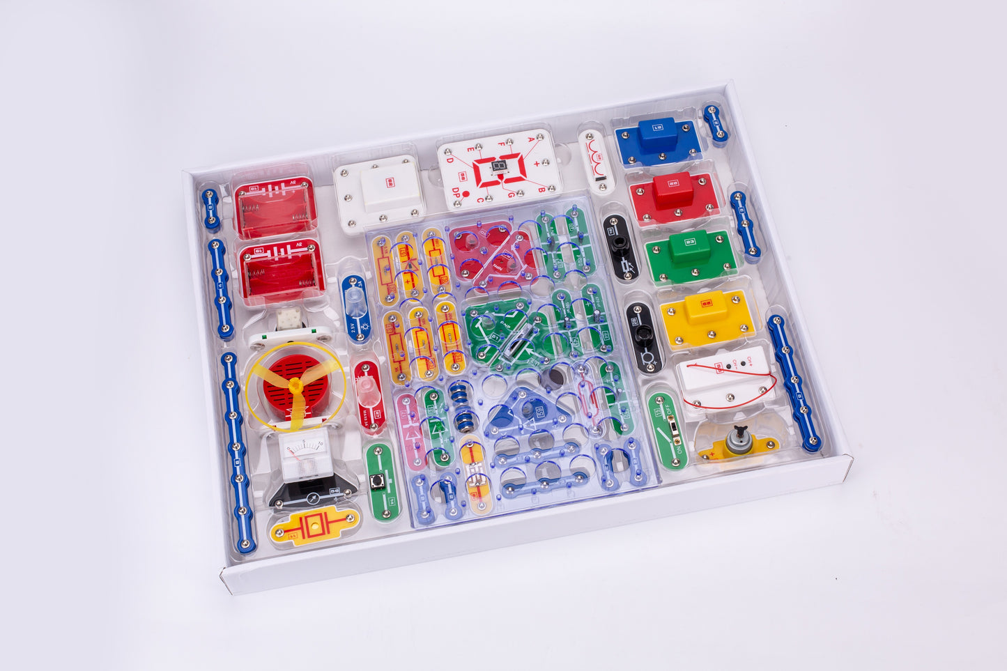 Electronic kit 979 circuits  from Znatok