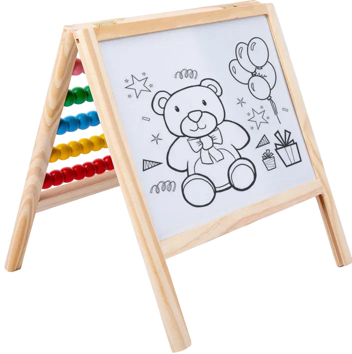 Wood magnetic white board Teaching aids  19.510.521.3 cm