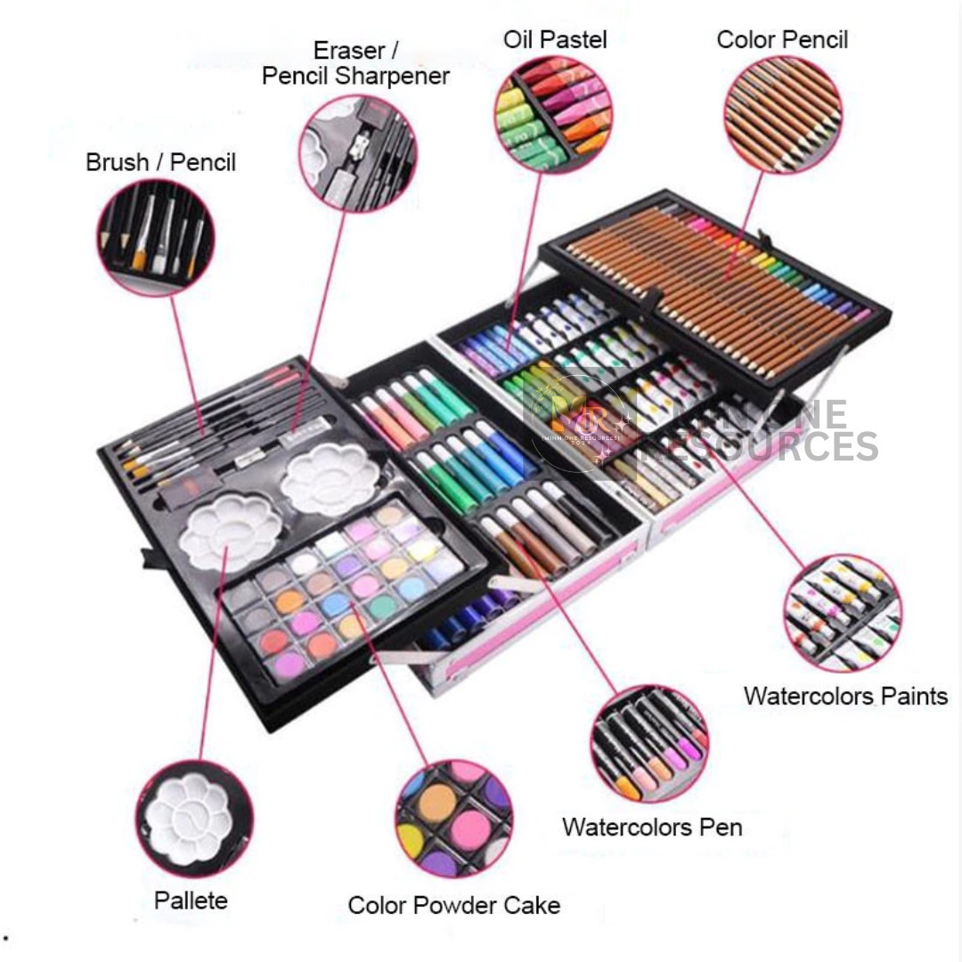 Painting set Samsonite 145pc set