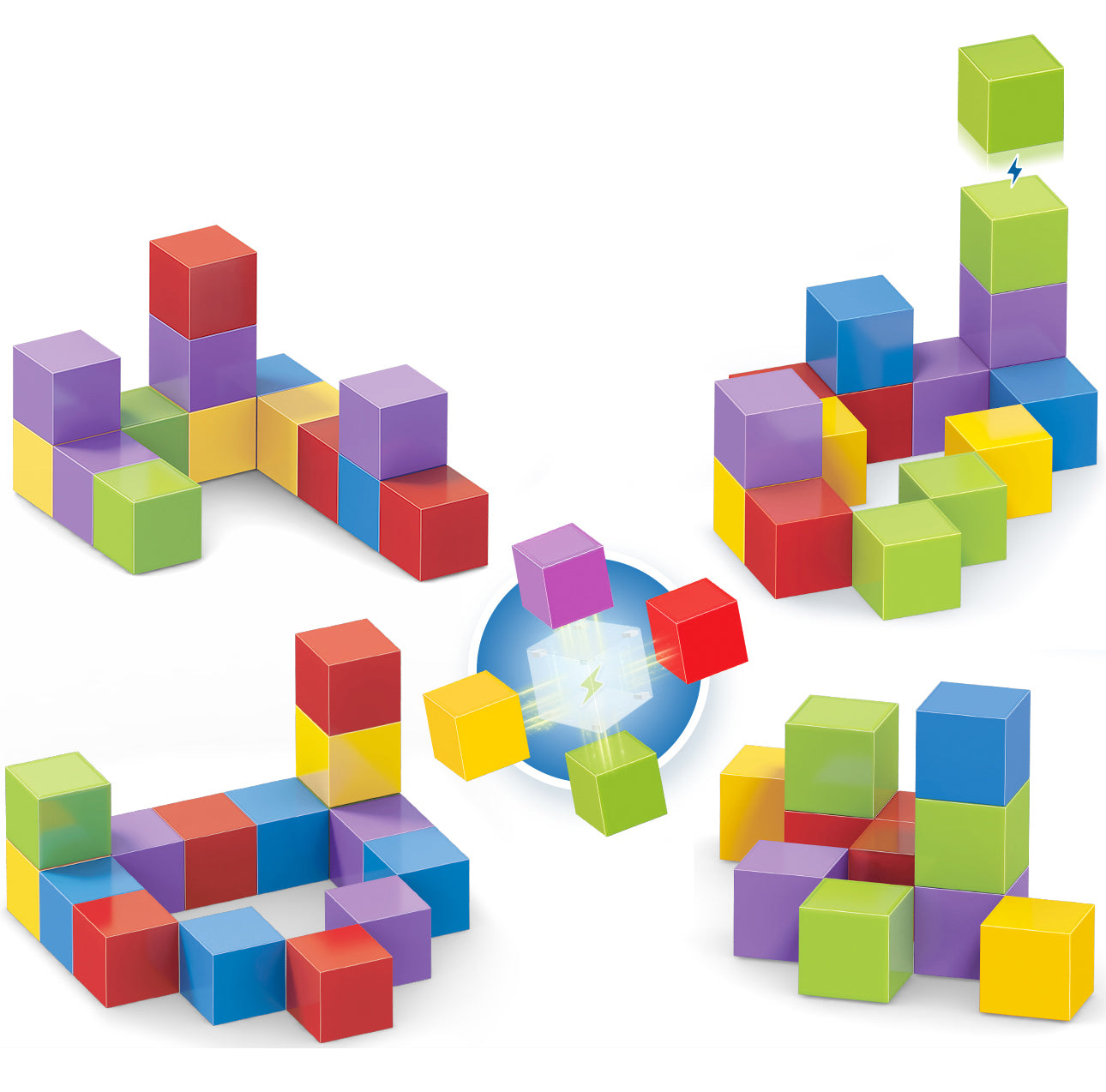 Magnetic Blocks 100pc