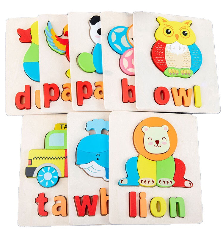 Wooden  English Puzzles