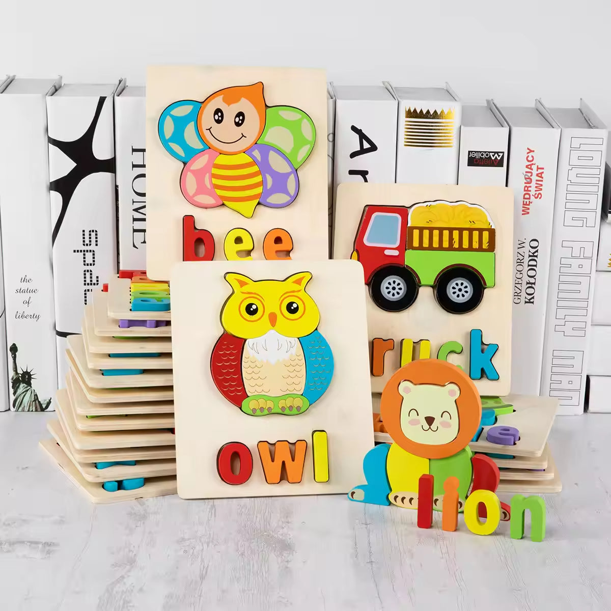 Wooden  English Puzzles