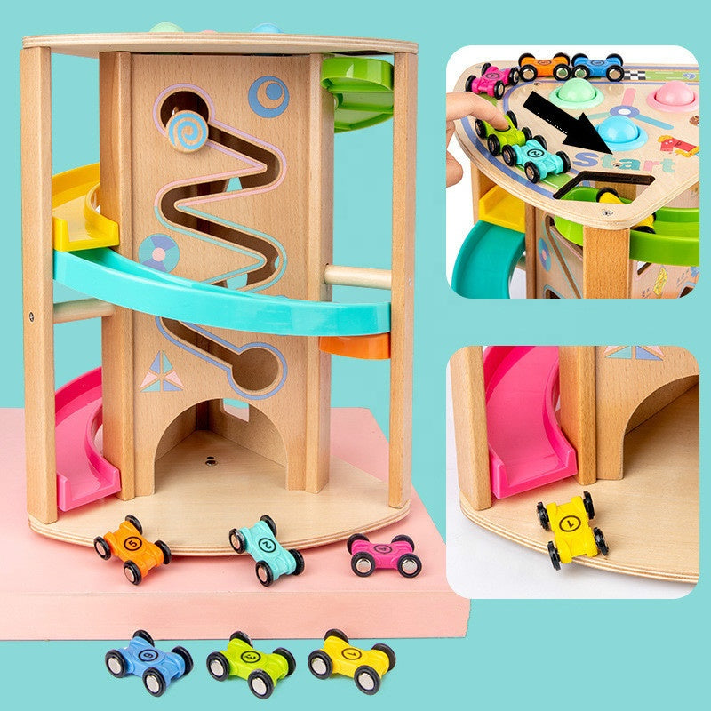 Multifunctional Rotary Slide Car