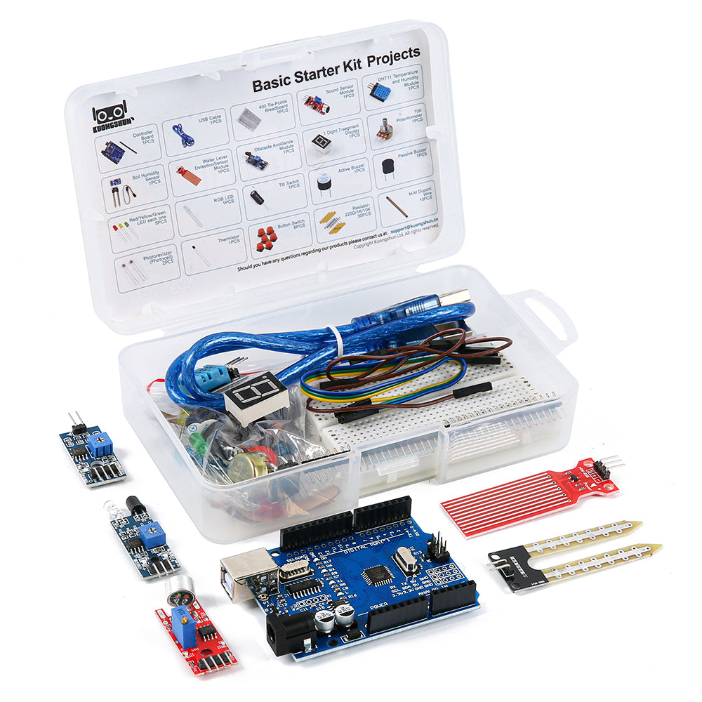 Arduino starter kit - Basic set - Uno 3 - 98 part