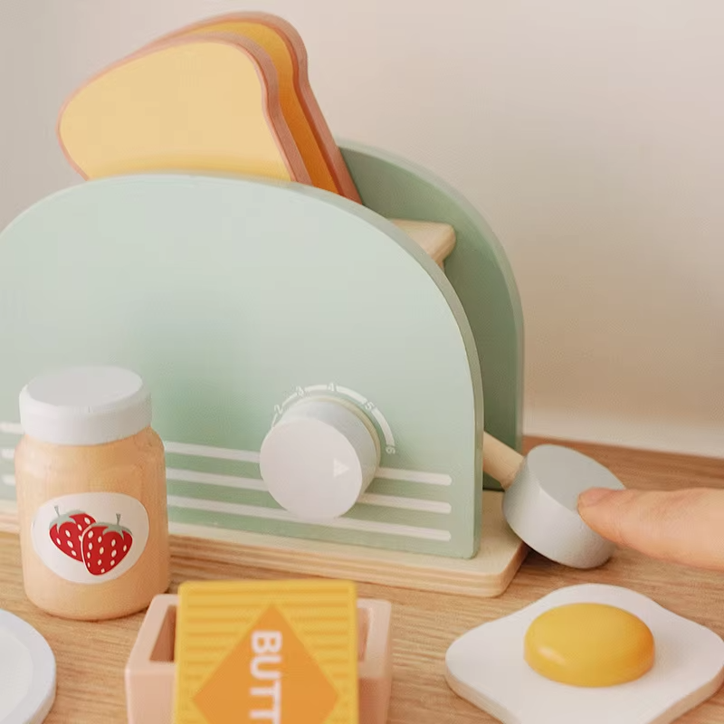 Toaster wood toy