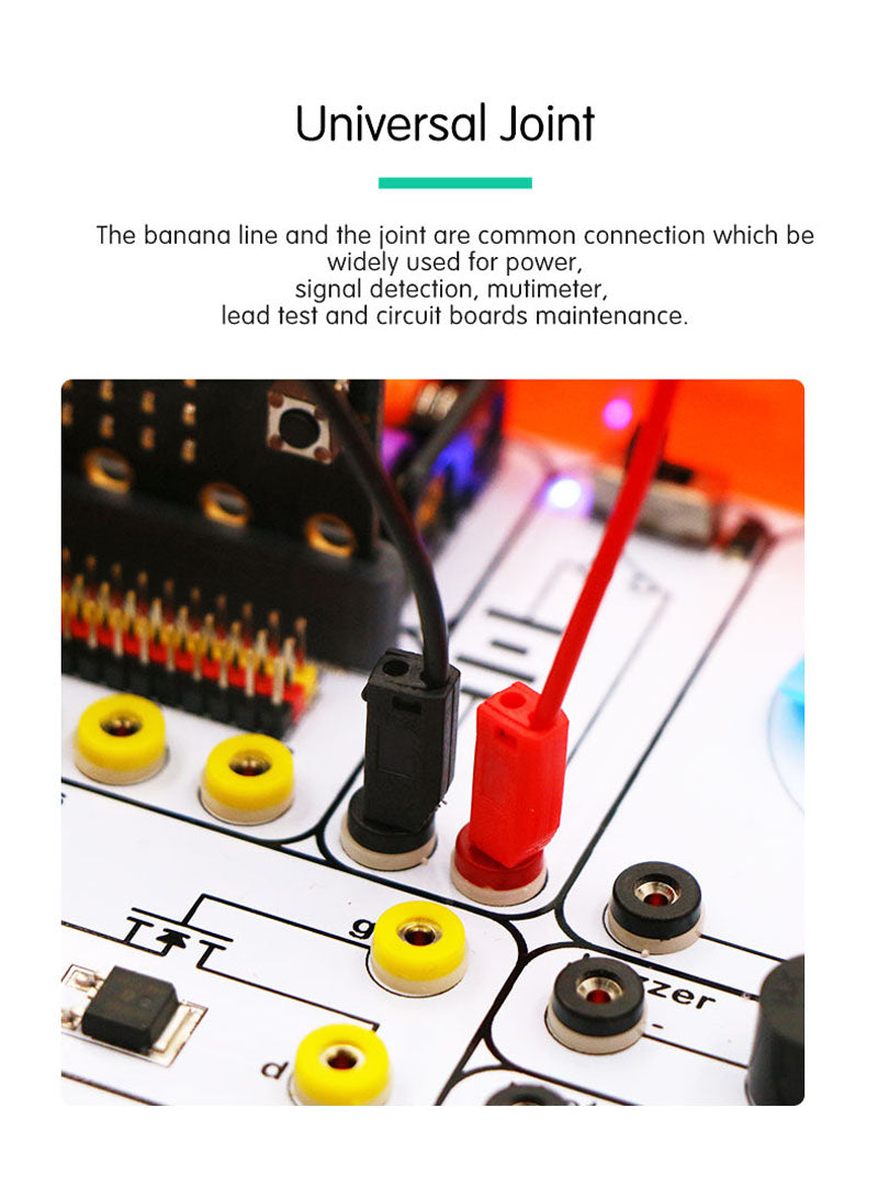 ELECFREAKS micro:bit Smart Science Box Experiment Kit, Programming Kit For Kid