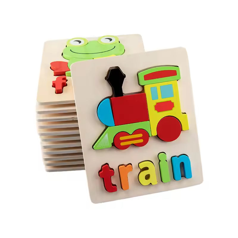 Wooden  English Puzzles