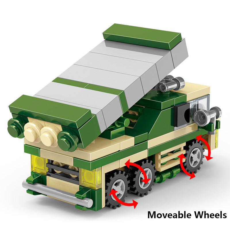 Lego 103+ pcs Anti-aircraft Missile Vehicle