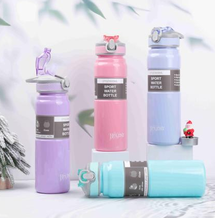 Elastic Straw Bottle 800ML