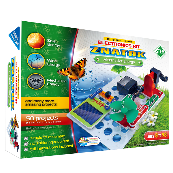 Eletronic kit Alternative energy from Znatok
