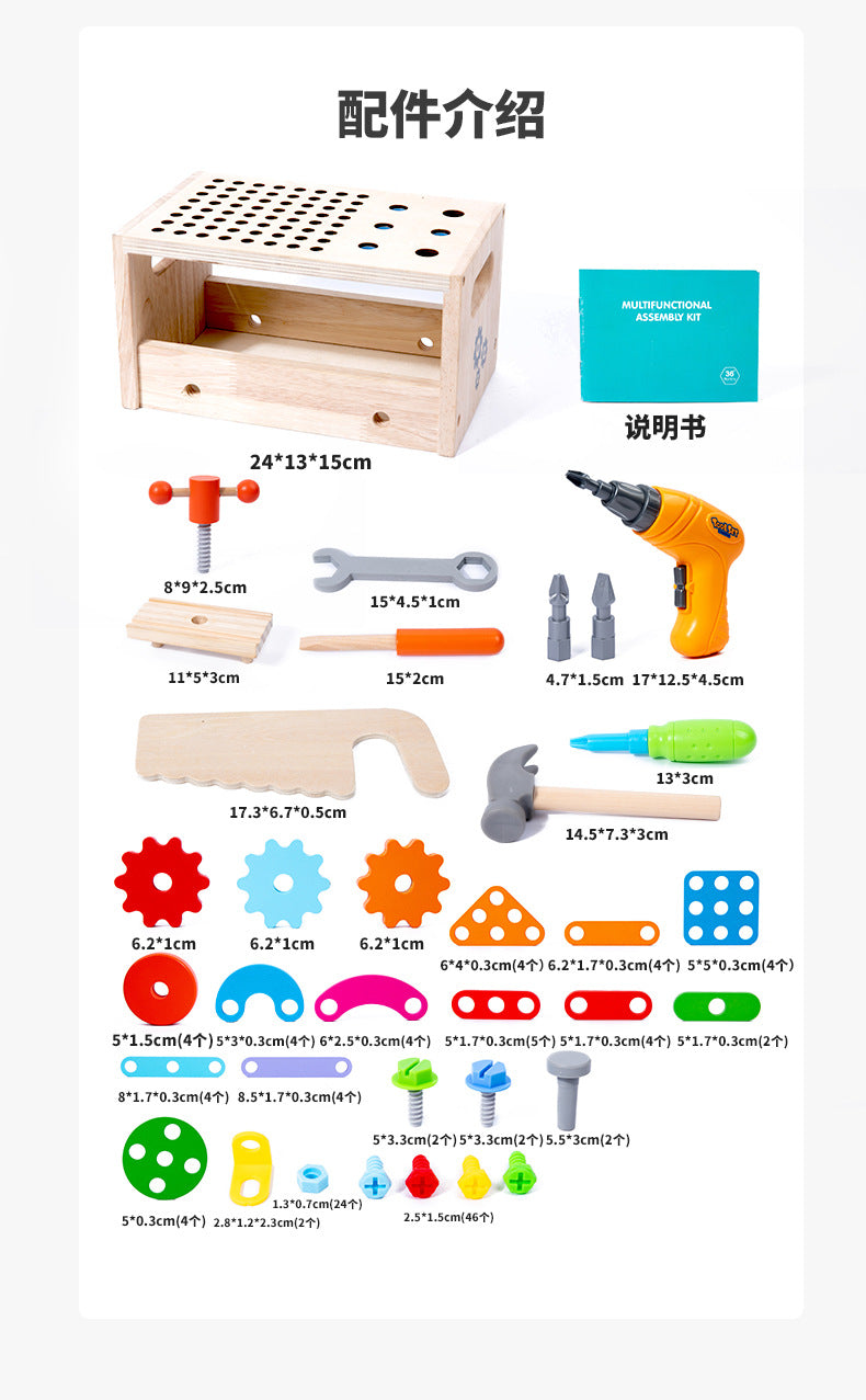 Drill and bus wood