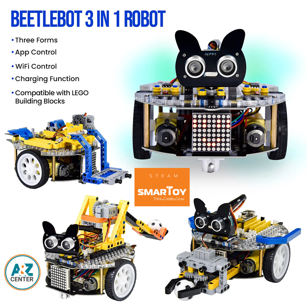 Beetlebot 3 in 1 Robot for Arduino STEM Education
