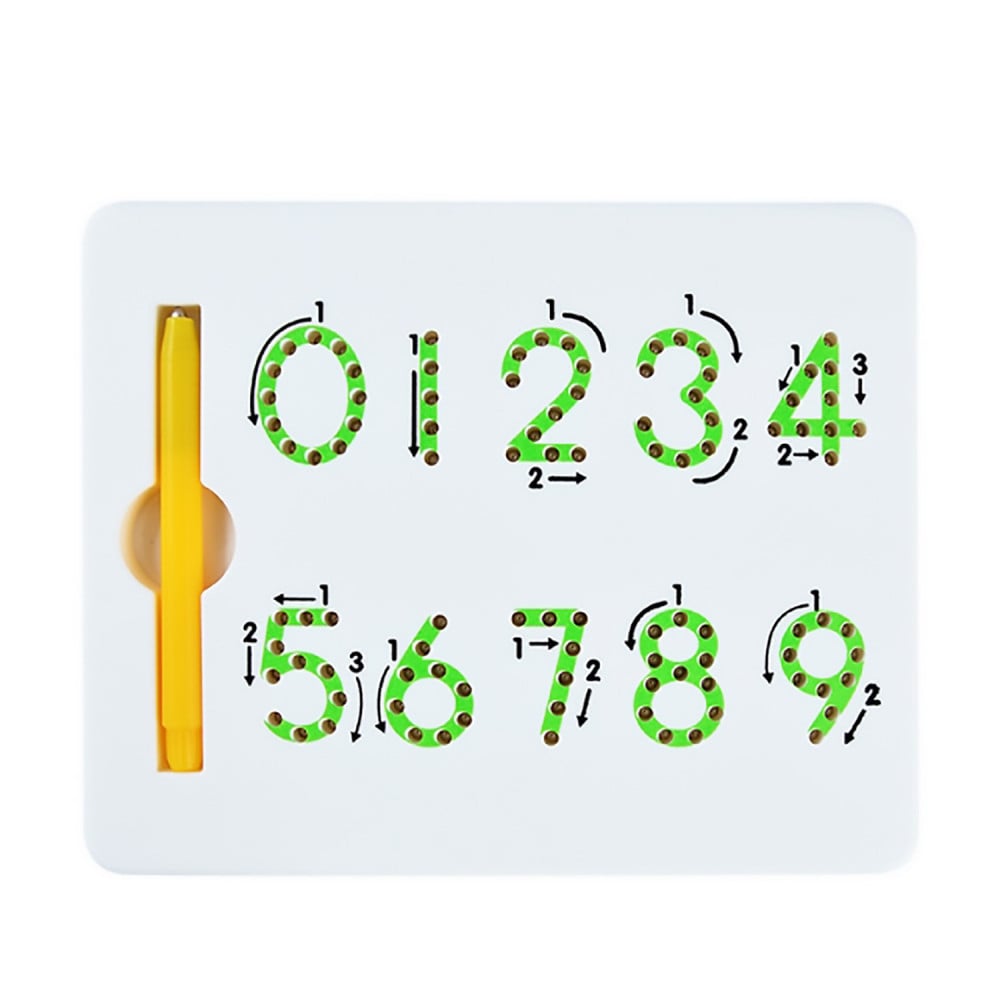 Magnetic balls numbers Writing board