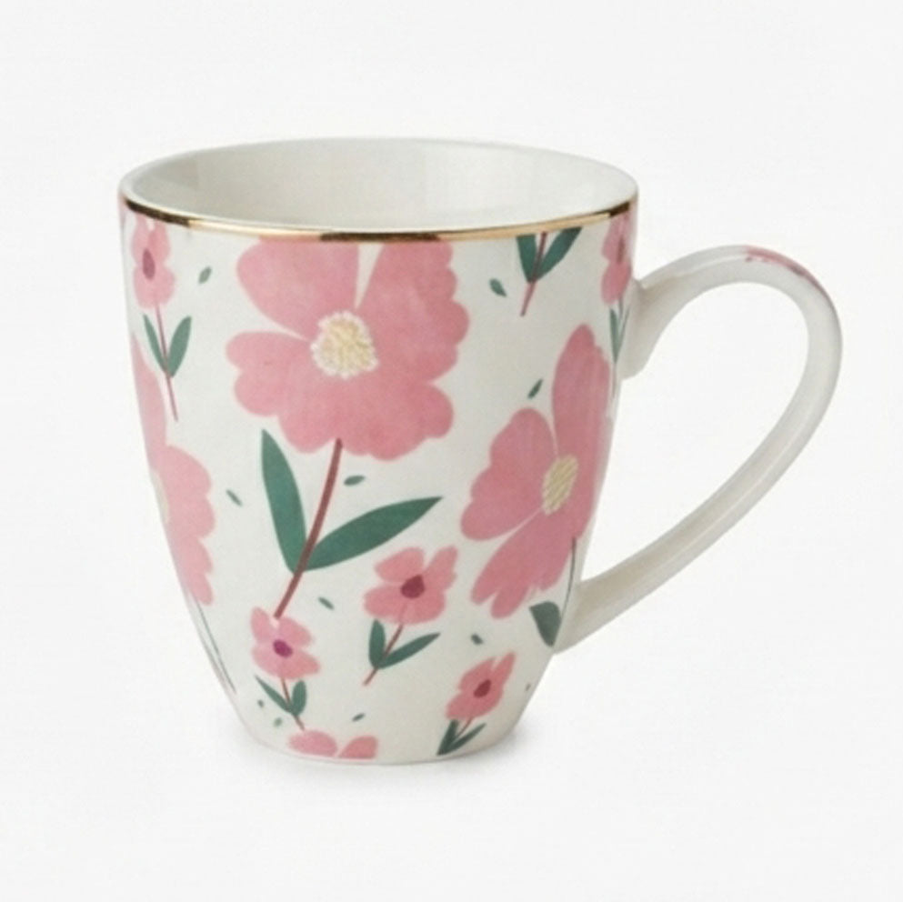 Ceramic Mug Floral P2 - 360 ml