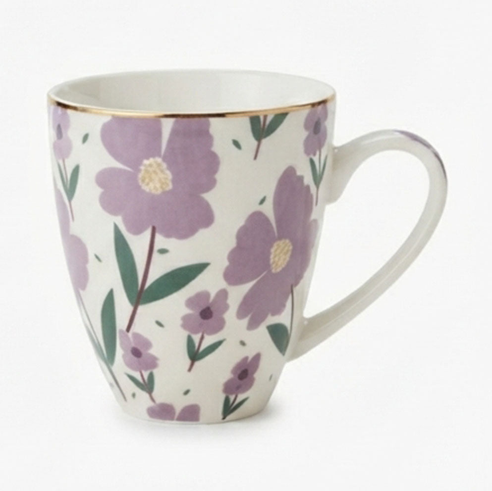 Ceramic Mug Floral P2 - 360 ml