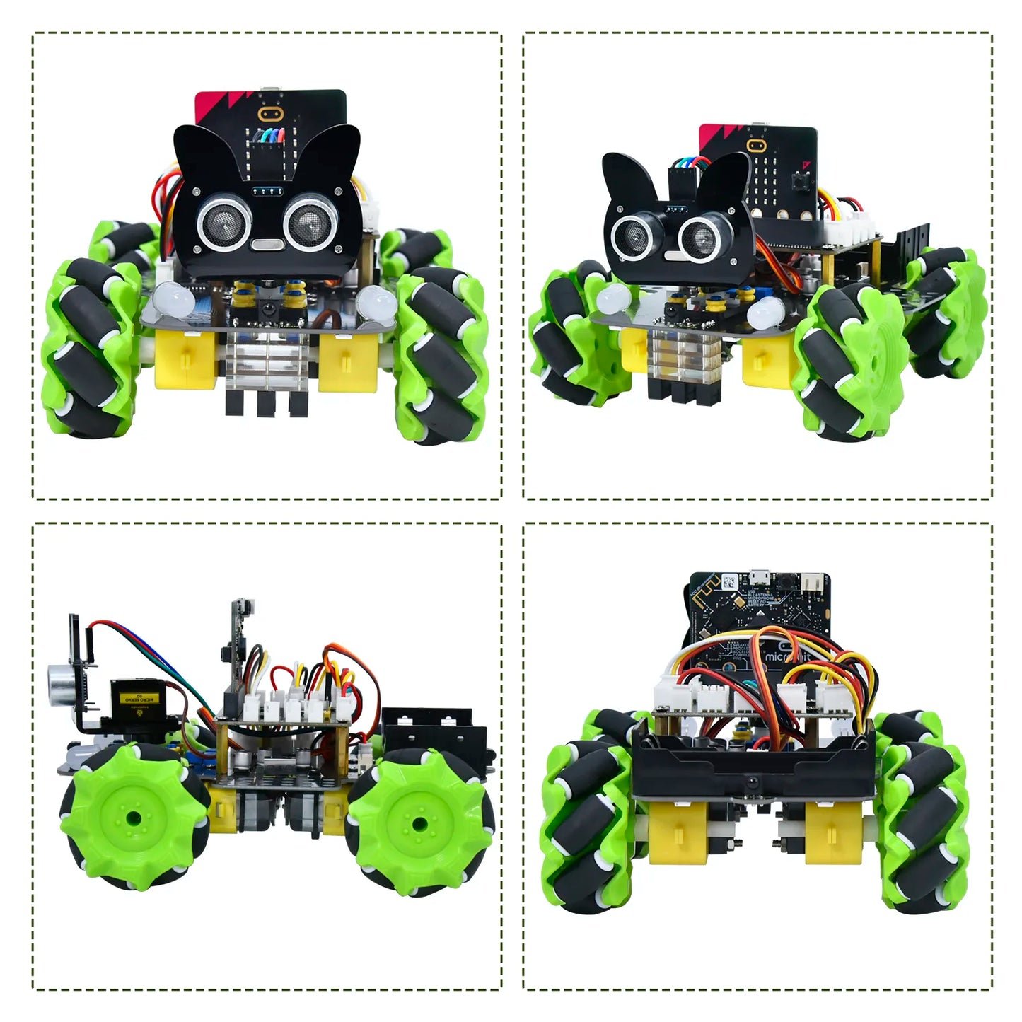 4WD Mecanum Robot Car For Arduino STEM Smart DIY Robot Car Kit