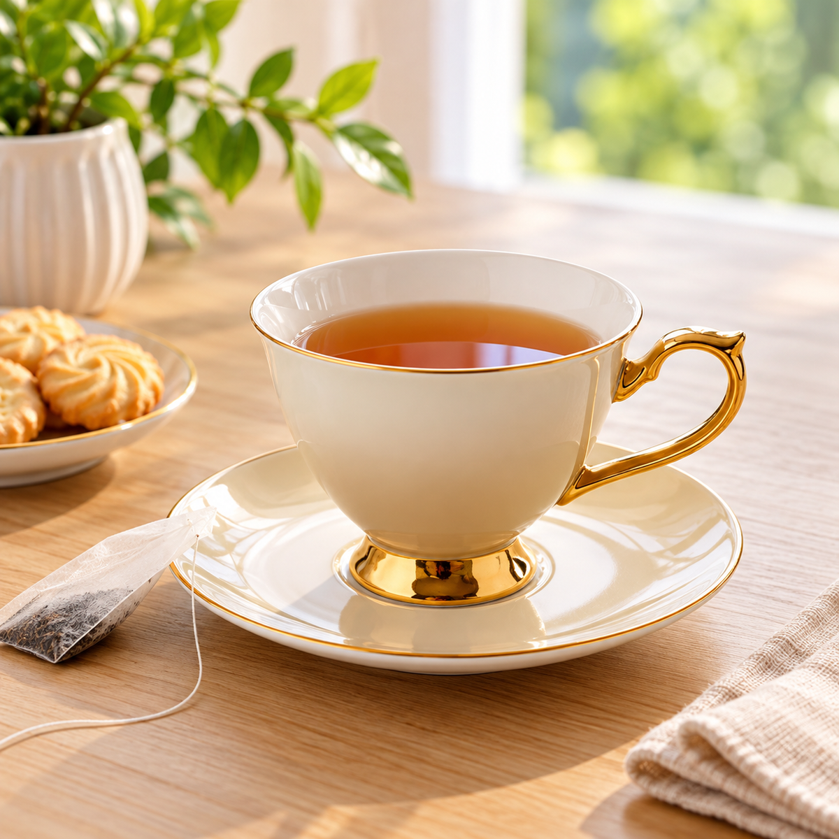 Classic Ivory Tea mug P10