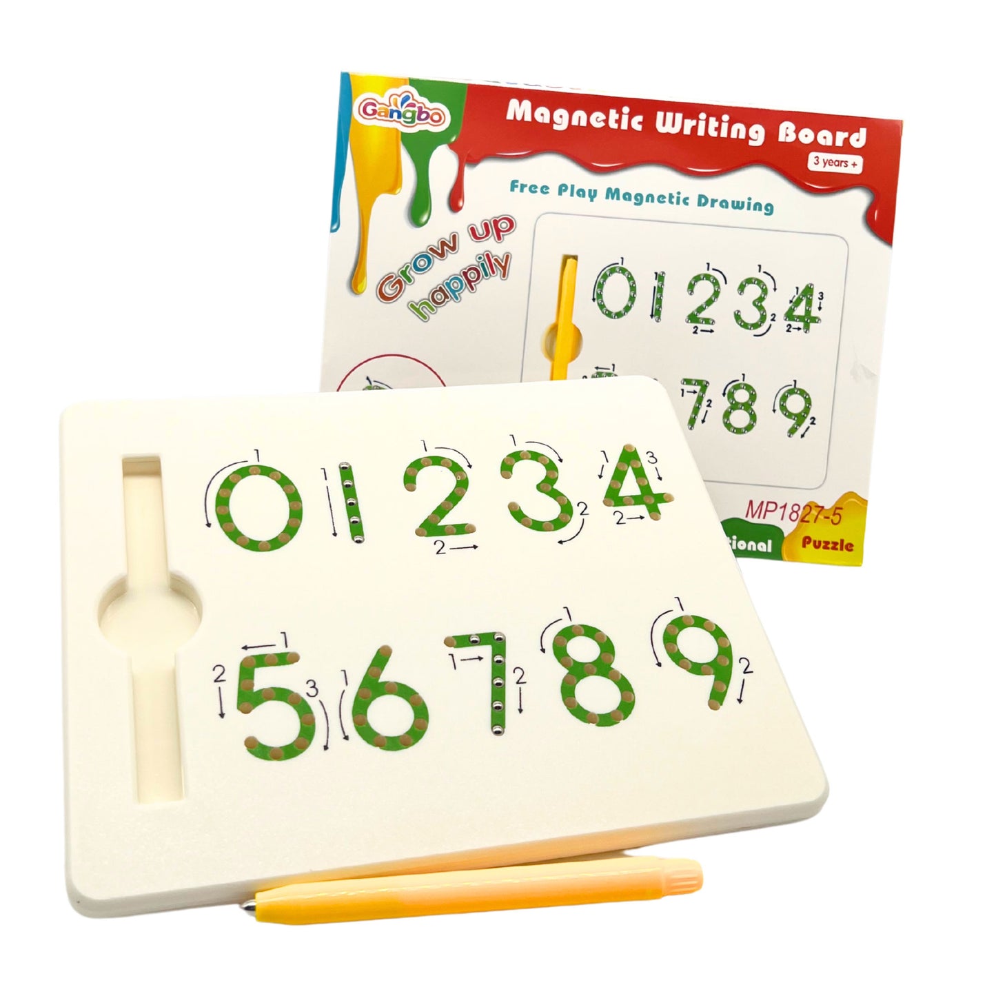 Magnetic balls numbers Writing board