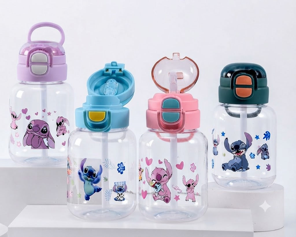 Stitch kids bottle double Head 650ML