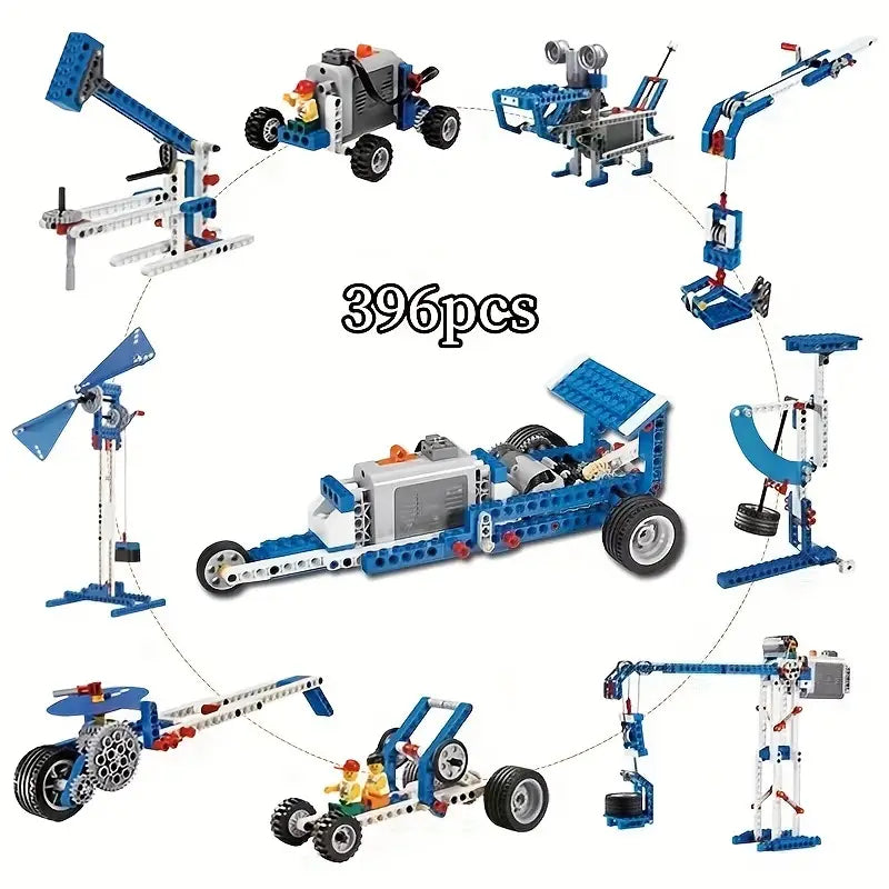 Mechanical Building technical blocks - Motorized - Power functions Compatible 9686