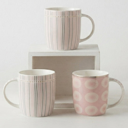Ceramic Mug Pink Grace P11 - 360 ml