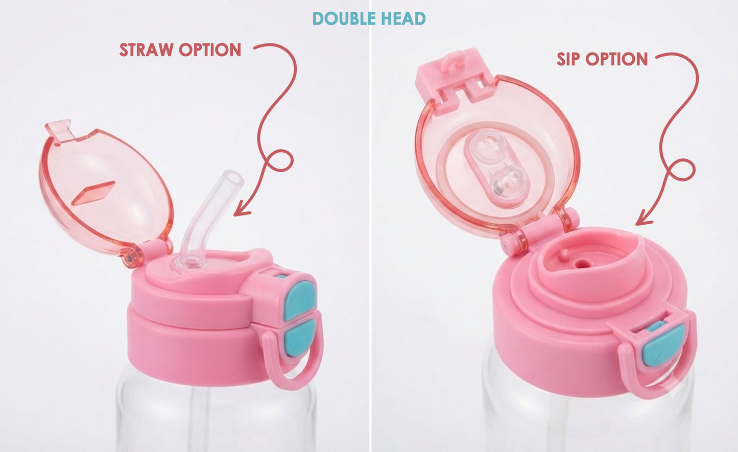 Stitch kids bottle double Head 650ML