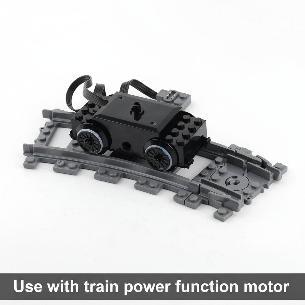 Train rails for building blocks 19 pieces